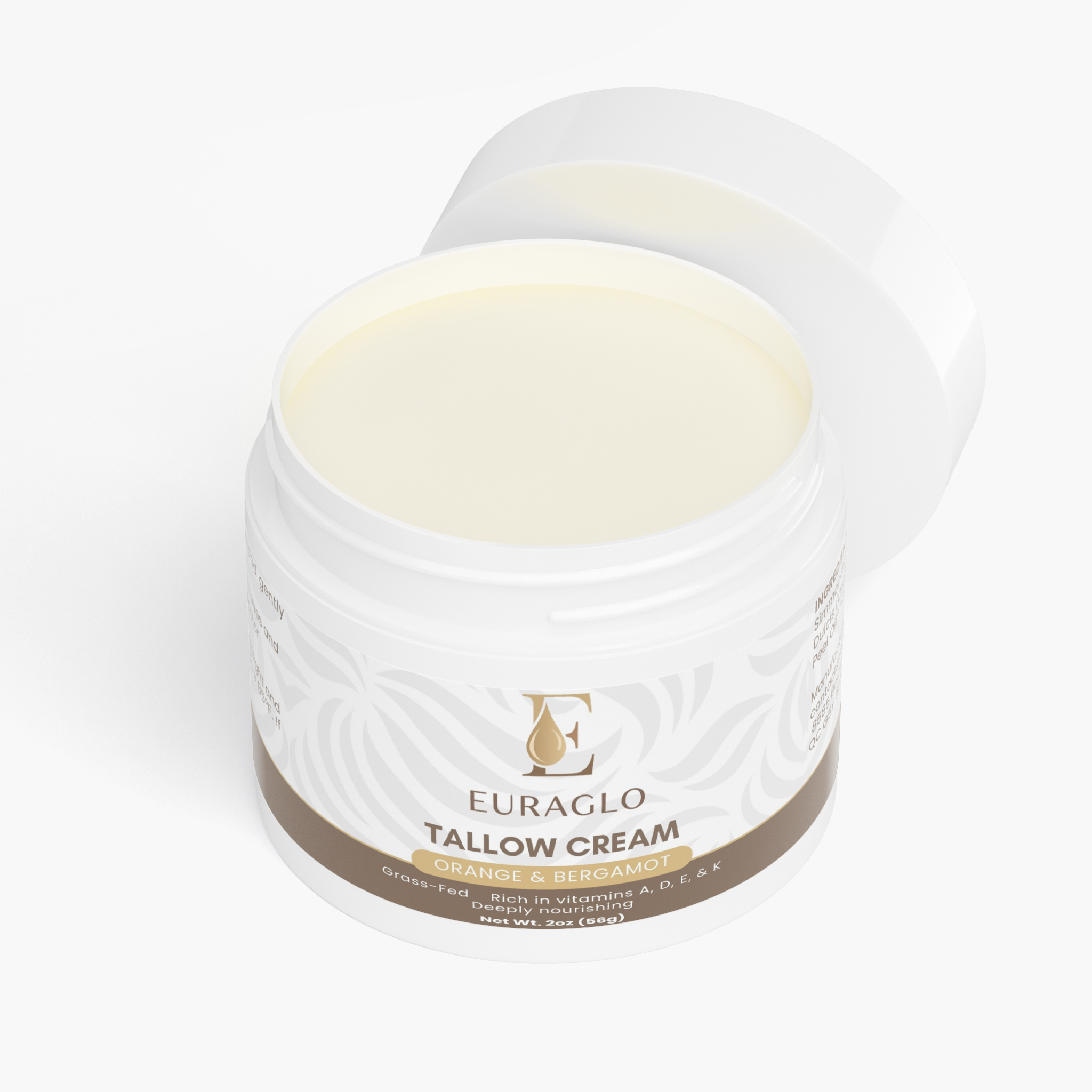 Tallow Cream Orange & Bergamot