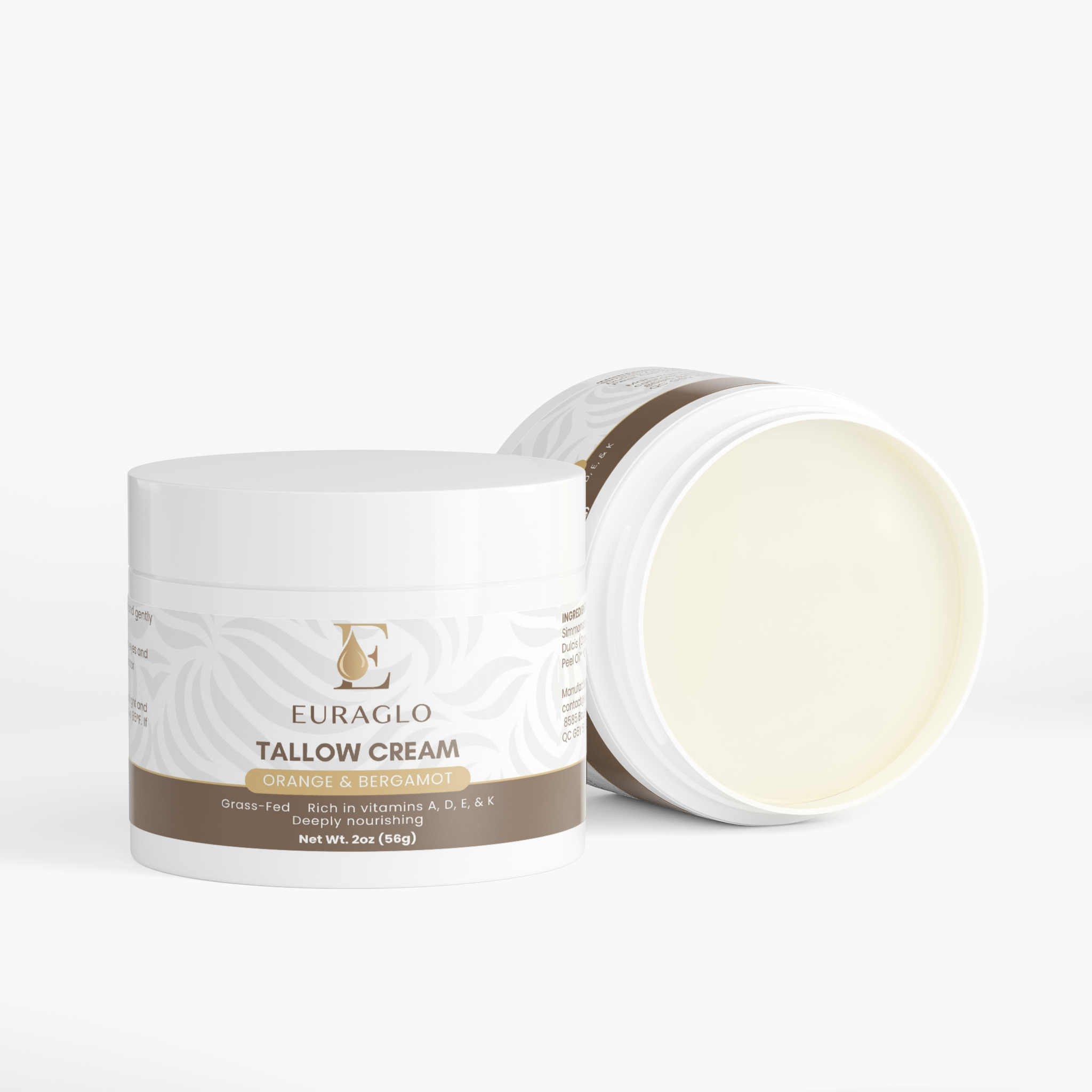 Tallow Cream Orange & Bergamot