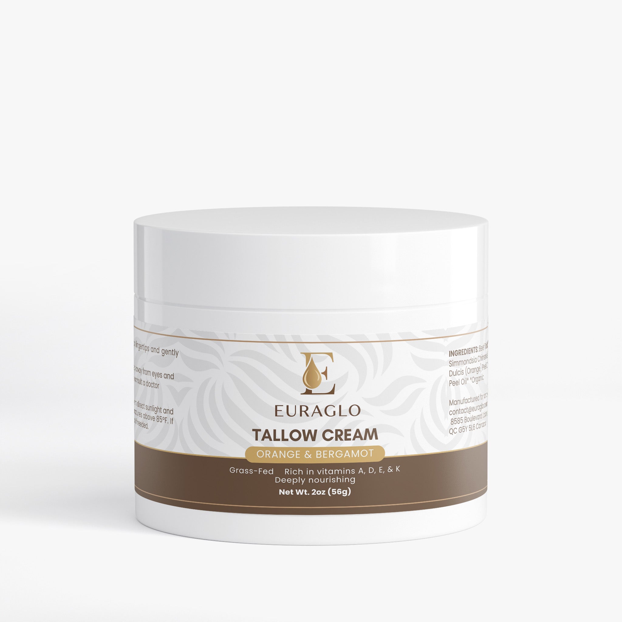 Euraglo Tallow Cream (Orange & Bergamot)