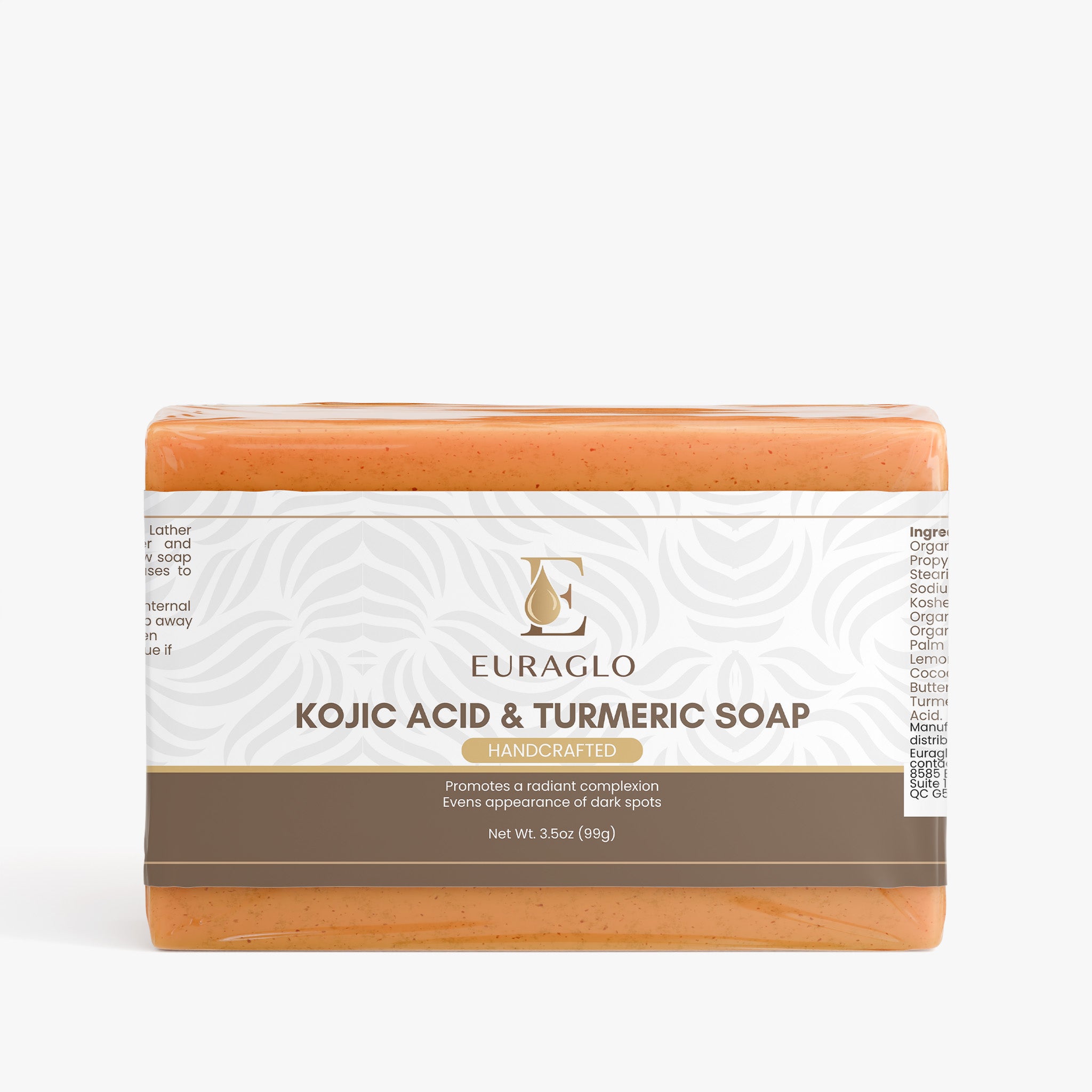 Euraglo Kojic Acid & Turmeric Soap